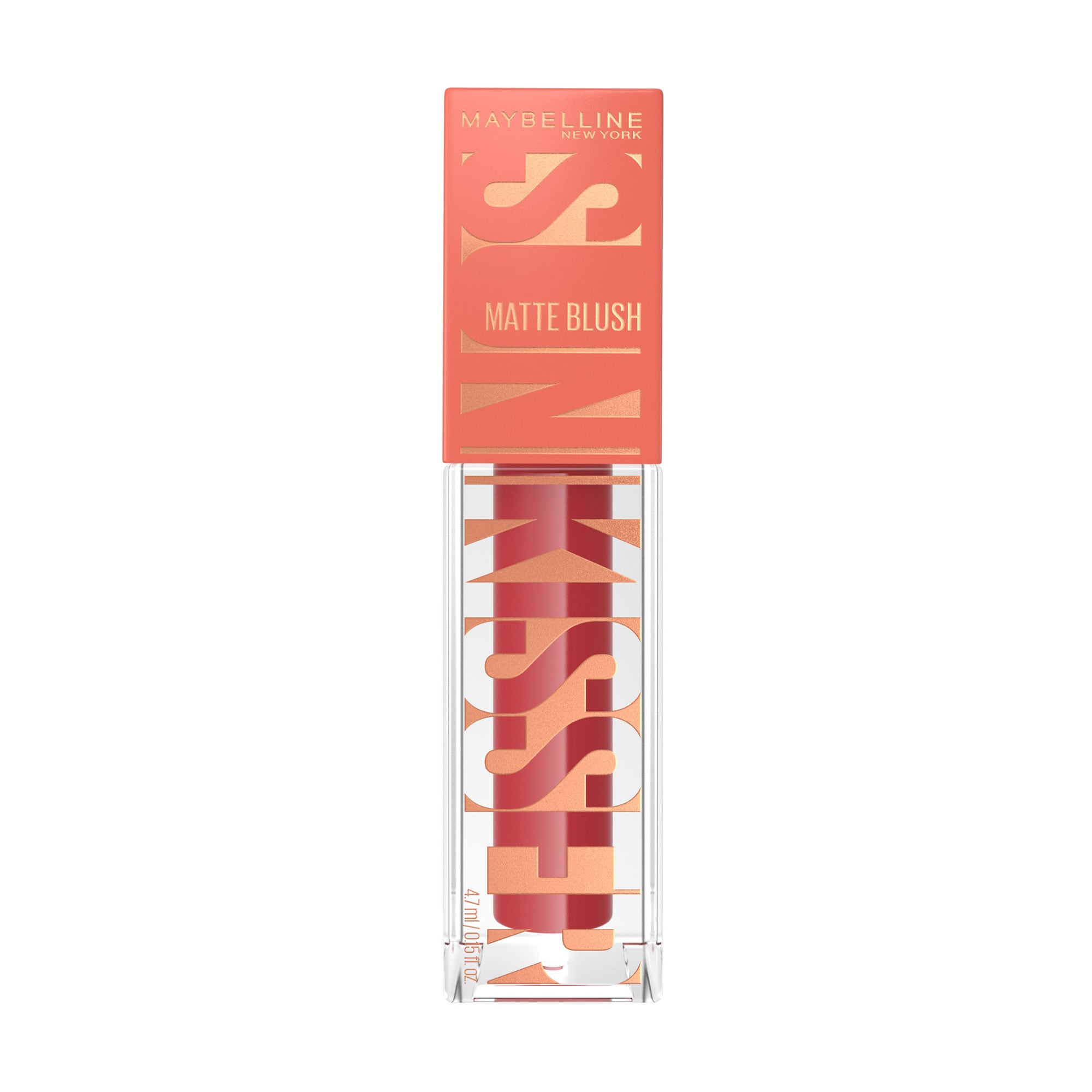 Рідкі матові рум'яна для обличчя Maybelline New York Sunkisser 38 Pink Ripple, 4.7 мл