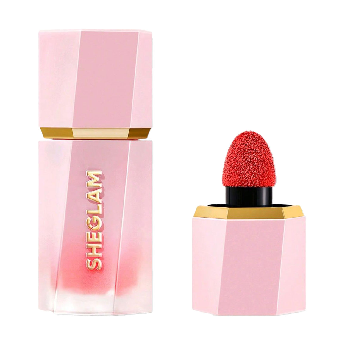 Рідкі матові рум'яна для обличчя Sheglam Color Bloom Matte Liquid Blush, Candy Apple, 5.2 мл